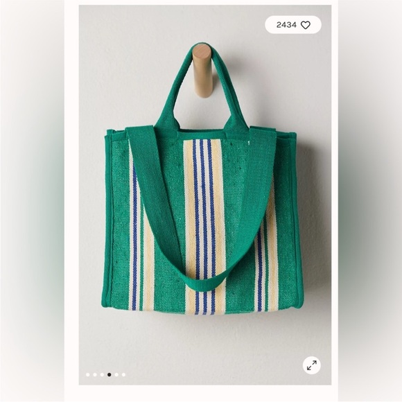 FP Movement by Free People Striped Green Tote - Picture 3 of 7